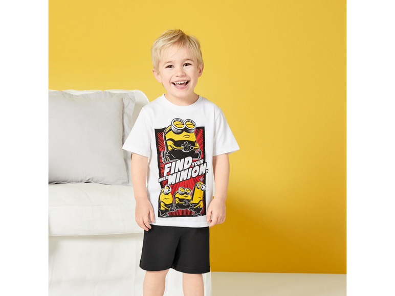 Prejsť na zobrazenie na celú obrazovku: Chlapčenské letné pyžamo Mimoni – obrázok 3