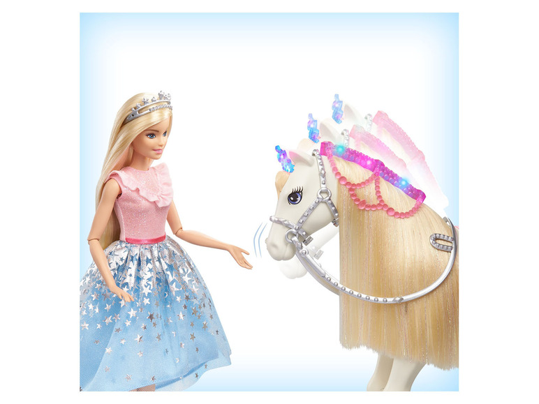 Prejsť na zobrazenie na celú obrazovku: Barbie Bábika s koňom Princess Adventure – obrázok 3