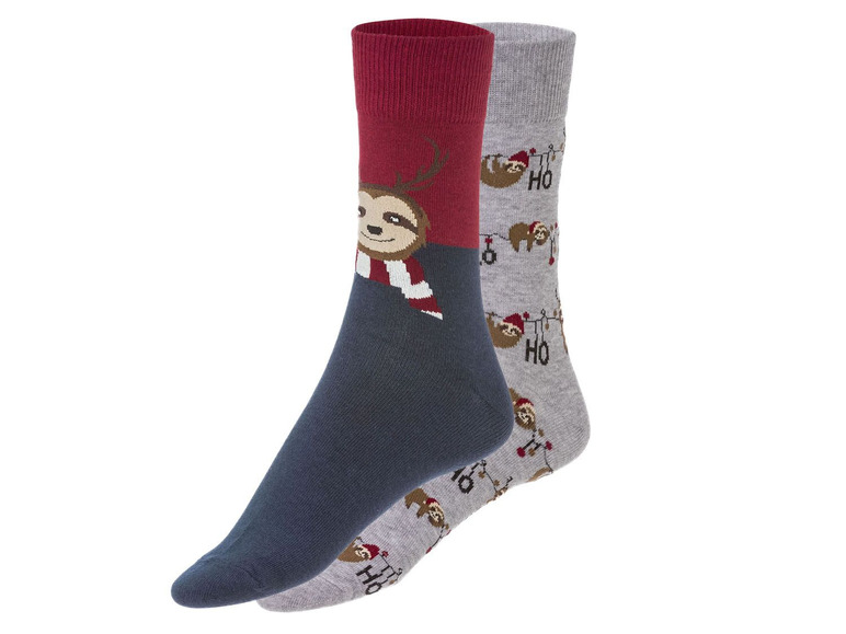 Prejsť na zobrazenie na celú obrazovku: LIVERGY® Pánske vianočné ponožky, 2 páry – obrázok 6