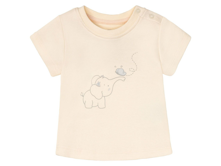 Prejsť na zobrazenie na celú obrazovku: lupilu Bavlnené tričko s krátkym rukávom pre bábätká BIO, 3 kusy – obrázok 5