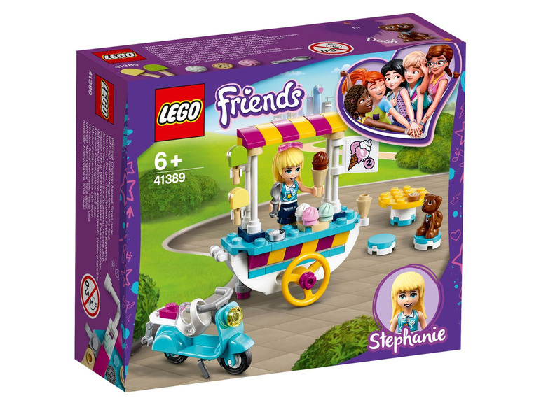 Prejsť na zobrazenie na celú obrazovku: LEGO® Friends Pojazdný zmrzlinársky stánok 41389 – obrázok 1