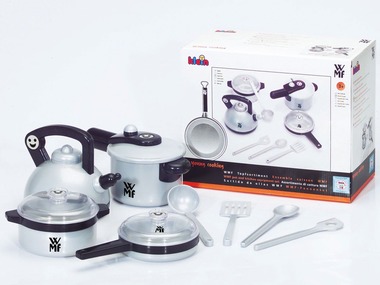 Theo Klein Detská súprava hrncov WMF s príslušenstvom