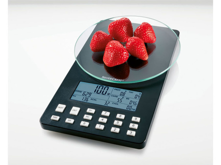 Prejsť na zobrazenie na celú obrazovku: SILVERCREST® KITCHEN TOOLS Váha na analýzu nutričných hodnôt SNAW 1000 D2 – obrázok 7