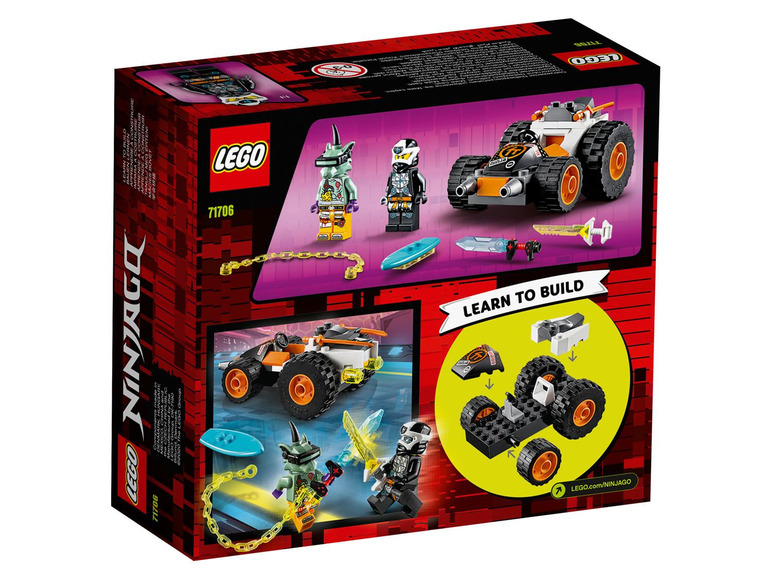 Prejsť na zobrazenie na celú obrazovku: LEGO® NINJAGO Coleovo rýchle auto – obrázok 2