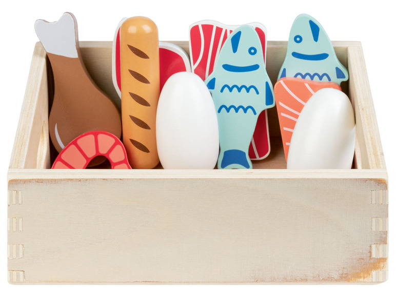 Prejsť na zobrazenie na celú obrazovku: Playtive Detský drevený košík s potravinami – obrázok 27