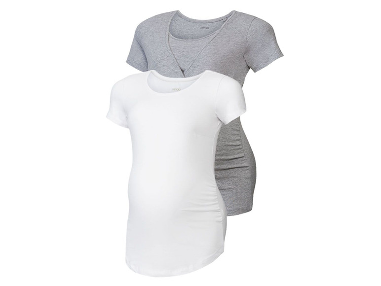 Prejsť na zobrazenie na celú obrazovku: esmara Dámske tehotenské tričko, 2 kusy – obrázok 2