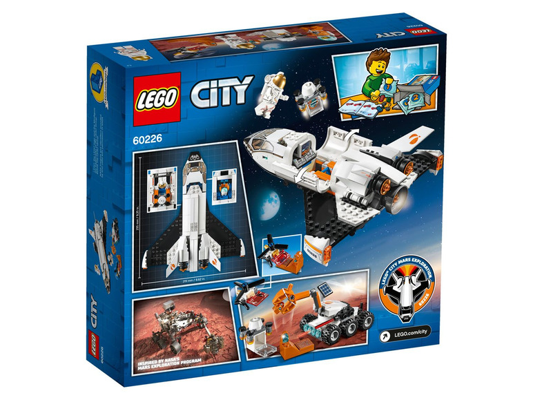 Prejsť na zobrazenie na celú obrazovku: LEGO® City 60226 Raketoplán skúmajúci Mars – obrázok 2