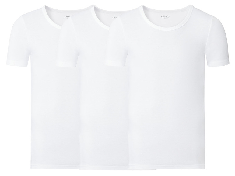 Prejsť na zobrazenie na celú obrazovku: LIVERGY Pánske bavlnené spodné tričko, 3 kusy – obrázok 4