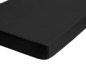 Čierny obliečka na matrac.