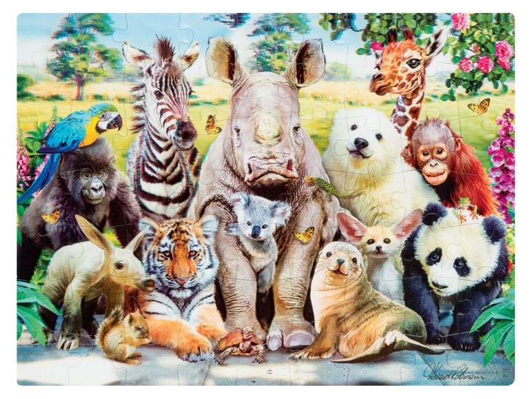 Prejsť na zobrazenie na celú obrazovku: PLAYTIVE® JUNIOR 3D zvieracie puzzle – obrázok 7