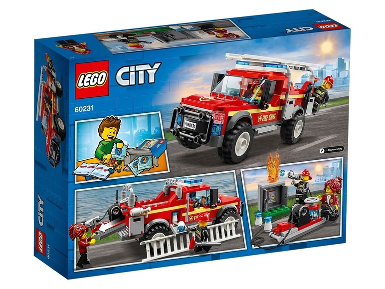 Prejsť na zobrazenie na celú obrazovku: LEGO® City 60231 Zásahové vozidlo veliteľky hasičov – obrázok 2