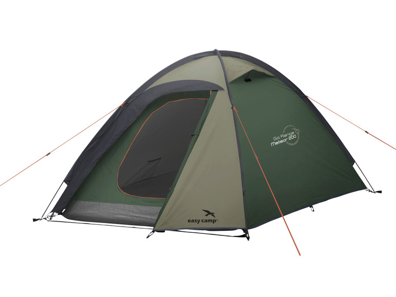 Prejsť na zobrazenie na celú obrazovku: Easy Camp Kempingový stan Meteor 200, tmavozelená – obrázok 1