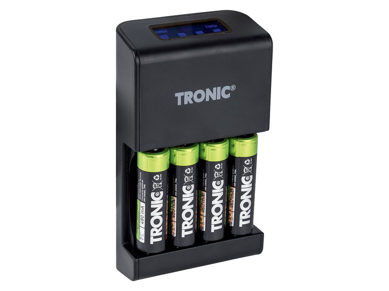 Prejsť na zobrazenie na celú obrazovku: TRONIC® Nabíjačka batérií s LC displejom TRC 4 A1 – obrázok 1
