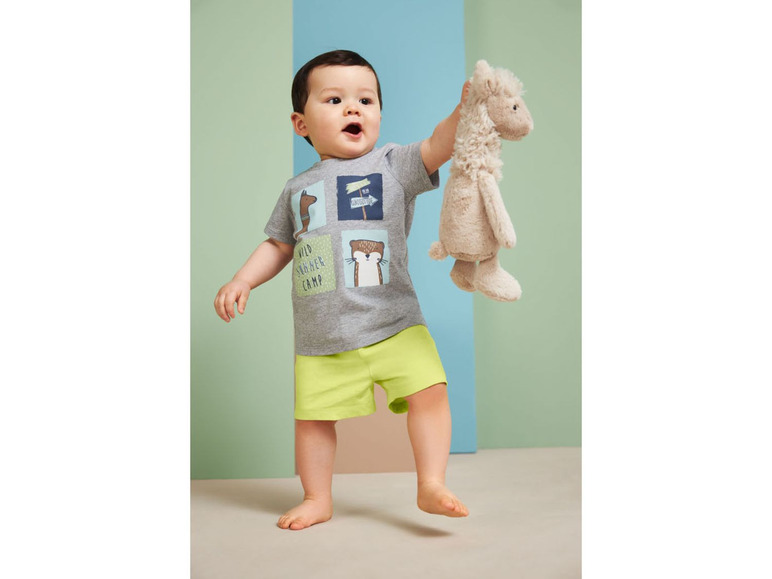 Prejsť na zobrazenie na celú obrazovku: lupilu Chlapčenská letná bavlnená súprava BIO, 3-dielna – obrázok 7