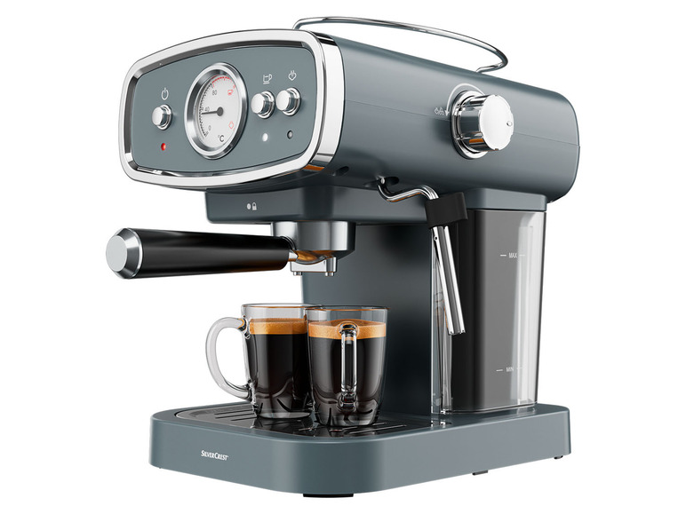 Prejsť na zobrazenie na celú obrazovku: Silvercrest Kitchen Tools Espresso kávovar SEM 1050 A1, antracitový – obrázok 1