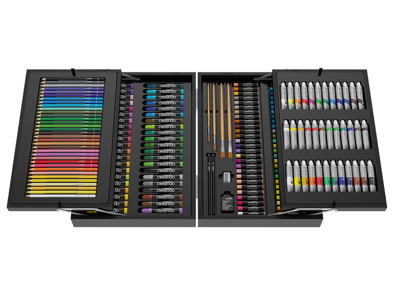 Prejsť na zobrazenie na celú obrazovku: crelando Kufrík s farbami a ceruzkami – obrázok 3