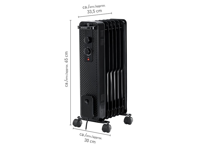 Prejsť na zobrazenie na celú obrazovku: SILVERCREST® Olejový radiátor SOR 1500 D3 – obrázok 4