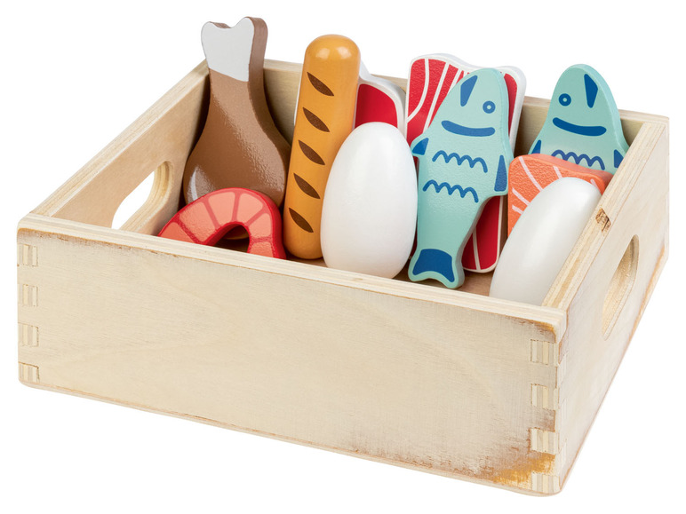Prejsť na zobrazenie na celú obrazovku: Playtive Detský drevený košík s potravinami – obrázok 28