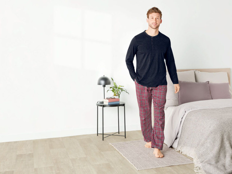 Prejsť na zobrazenie na celú obrazovku: LIVERGY® Pánske pyžamo s flanelovými nohavicami – obrázok 10