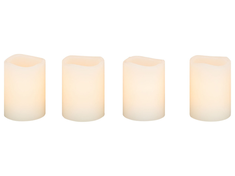 Prejsť na zobrazenie na celú obrazovku: LIVARNO home LED sviečky z prírodného vosku, 2 kusy/4 kusy – obrázok 7