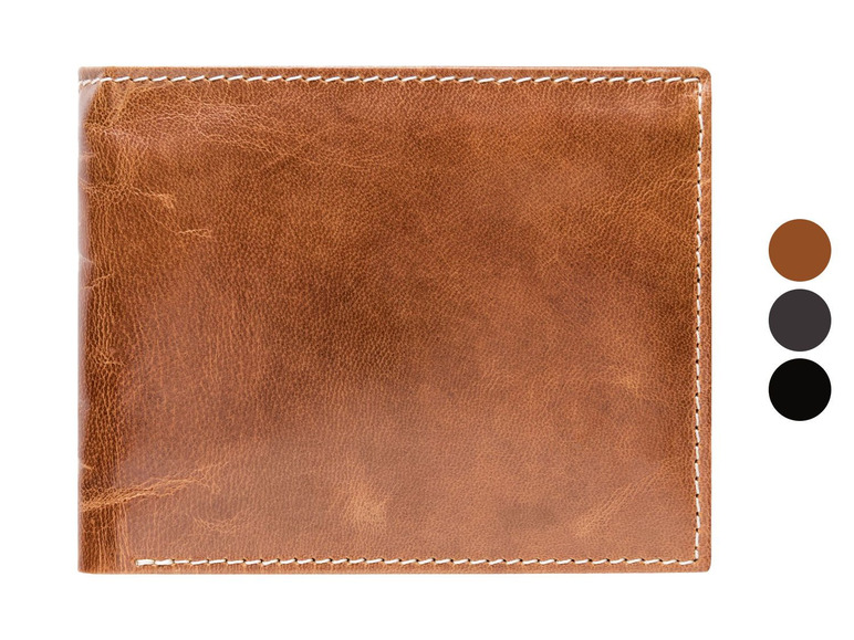 Prejsť na zobrazenie na celú obrazovku: LIVERGY® Pánska kožená peňaženka – obrázok 1
