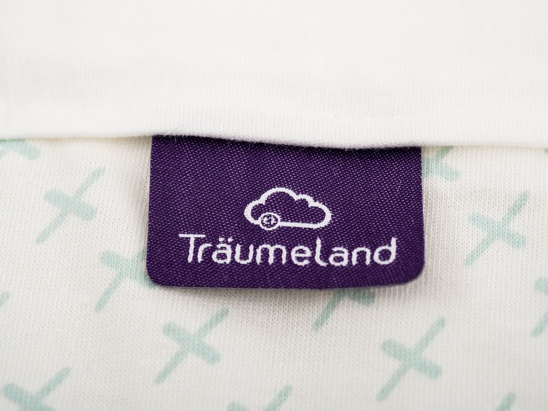 Prejsť na zobrazenie na celú obrazovku: Träumeland Detský spací vak pre bábätká LIEBMICH, mentolový s krížikmi – obrázok 7
