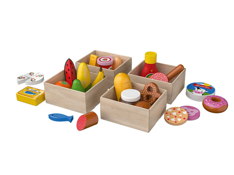 Prejsť na zobrazenie na celú obrazovku: Playtive Hračkárske príslušenstvo váha/košík/potraviny/pokladnica – obrázok 2