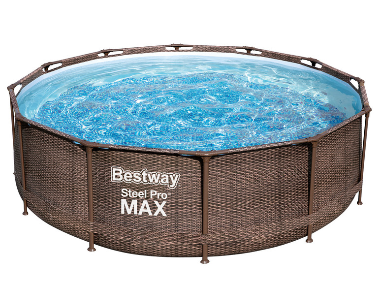 Prejsť na zobrazenie na celú obrazovku: Bestway Bazén Steel Pro Max™ DELUXE SERIES™, Ø 366 cm, s príslušenstvom – obrázok 1