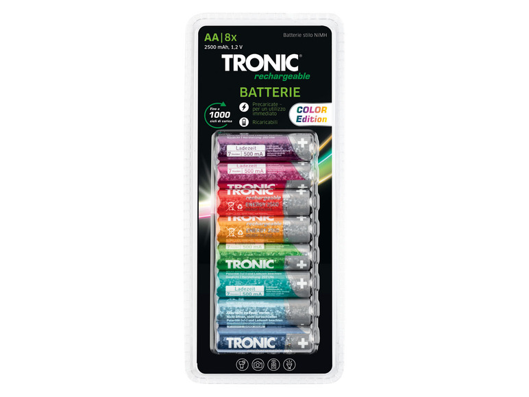 Prejsť na zobrazenie na celú obrazovku: TRONIC® Nabíjacie nikel-metal-hydridné batérie, 8 kusov – obrázok 3