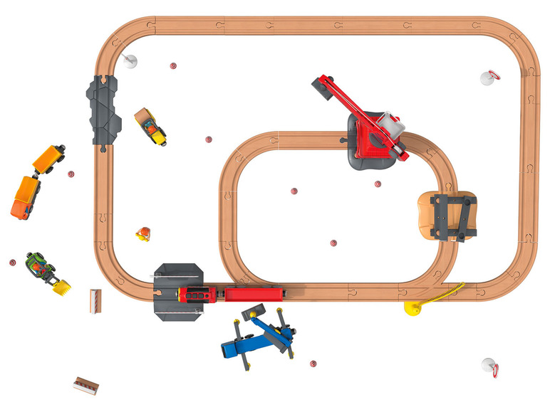 Prejsť na zobrazenie na celú obrazovku: Playtive Železničná súprava stavenisko – obrázok 3