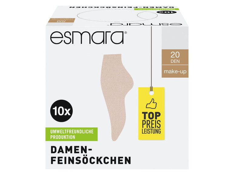 Prejsť na zobrazenie na celú obrazovku: esmara Dámske ponožky 20 DEN, 10 párov – obrázok 3