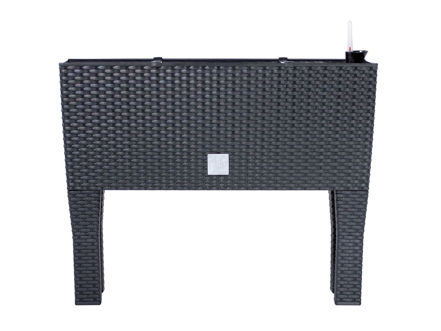 Prosperplast Truhlík so zavlažovacím systémom Rato Case High (antracitová, 80 x 62 x 33 cm (Š x V x H))