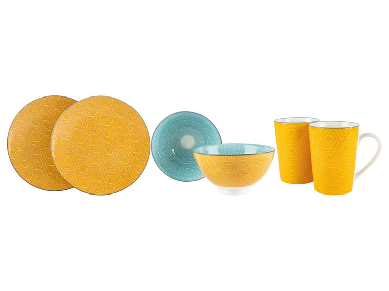 Prejsť na zobrazenie na celú obrazovku: ERNESTO® Súprava porcelánového kuchynského riadu, 18-dielna – obrázok 16