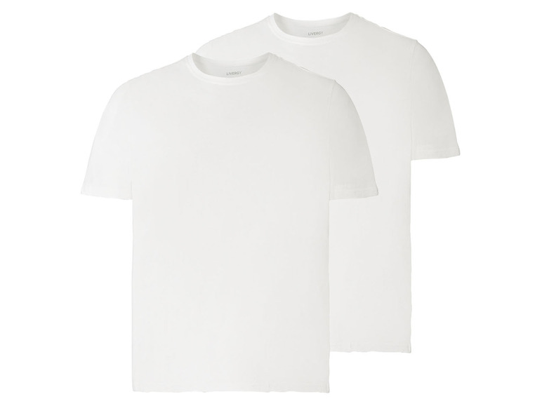 Prejsť na zobrazenie na celú obrazovku: LIVERGY Pánske bavlnené tričko XXL, 2 kusy – obrázok 2