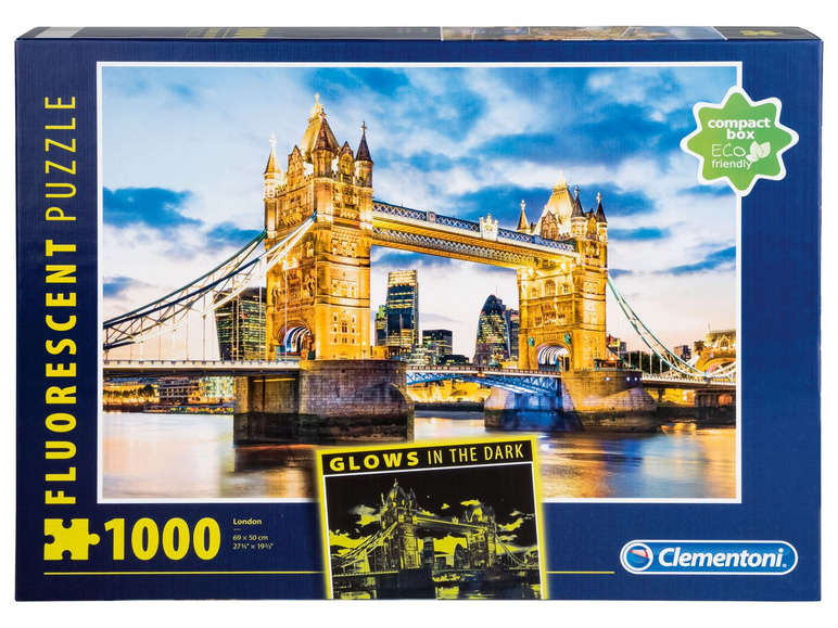 Prejsť na zobrazenie na celú obrazovku: Clementoni Svietiace puzzle, 1 000 dielikov – obrázok 3