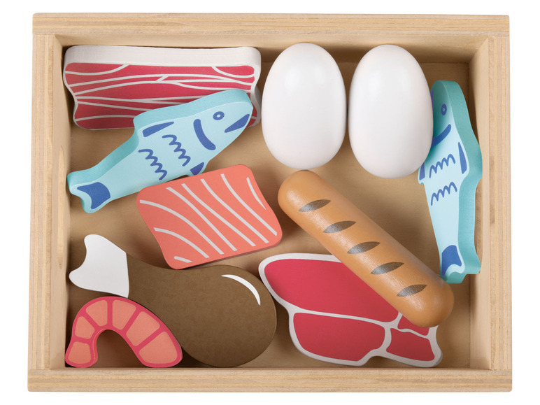 Prejsť na zobrazenie na celú obrazovku: Playtive Detský drevený košík s potravinami – obrázok 24