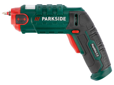 PARKSIDE® Aku skrutkovač s vymeniteľnými bitmi Rapidfire 2.2
