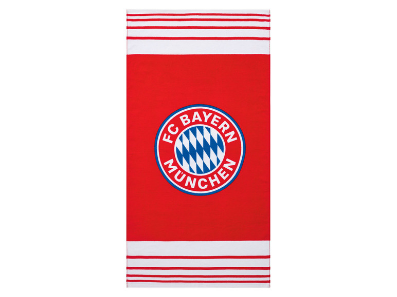 Prejsť na zobrazenie na celú obrazovku: Velúrová osuška Bayern Mníchov, 70 x 140 cm – obrázok 1