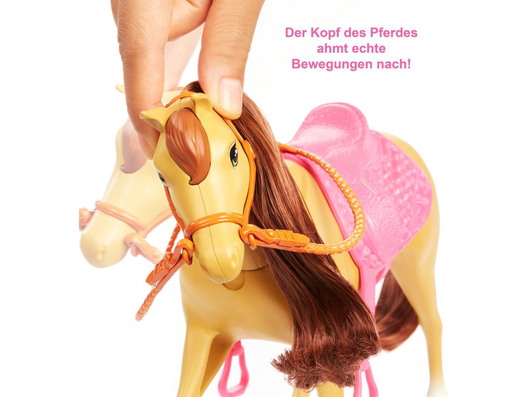 Prejsť na zobrazenie na celú obrazovku: Jazdecká súprava Barbie vrátane koňa a poníka – obrázok 8