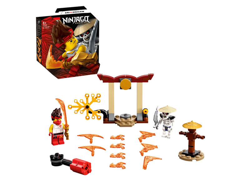Prejsť na zobrazenie na celú obrazovku: LEGO® NINJAGO 71730 Napínavý zápas Kai vs. Skulkin – obrázok 5