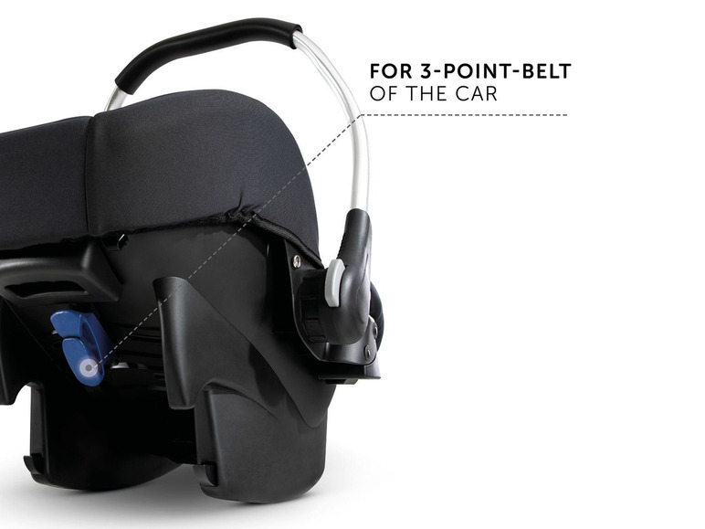 Prejsť na zobrazenie na celú obrazovku: hauck Detská autosedačka Comfort Fix Set Black Black, sk. 0+, 0 – 13 kg – obrázok 15