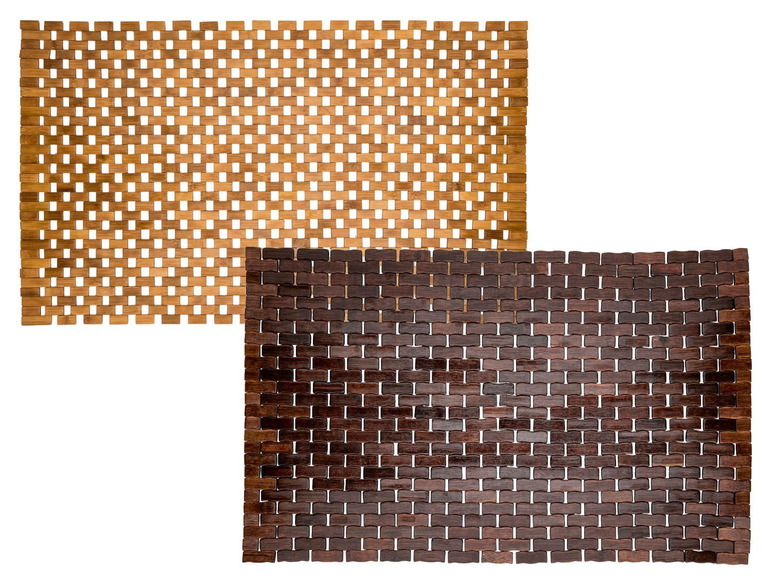Prejsť na zobrazenie na celú obrazovku: miomare Bambusová kúpeľňová podložka, 50 x 80 cm – obrázok 1