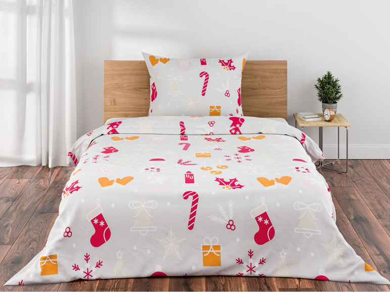 Prejsť na zobrazenie na celú obrazovku: LIVARNO home Posteľná bielizeň z jemného flanelu, 140 x 200 cm – obrázok 3