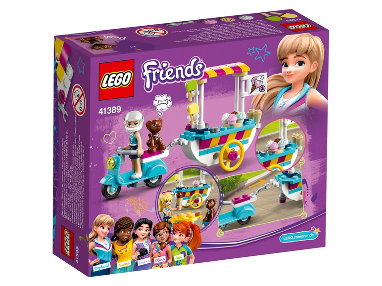 Prejsť na zobrazenie na celú obrazovku: LEGO® Friends Pojazdný zmrzlinársky stánok 41389 – obrázok 2