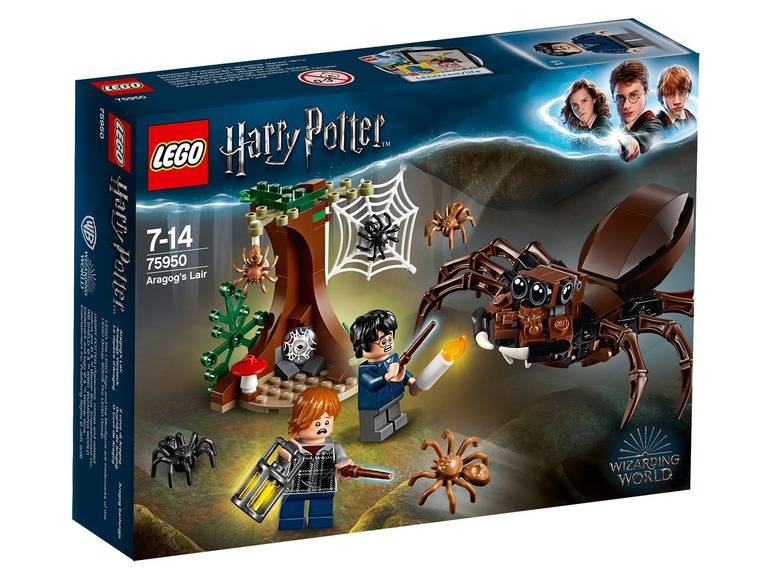 Prejsť na zobrazenie na celú obrazovku: LEGO Harry Potter™ Aragogov brloh 75950 – obrázok 1
