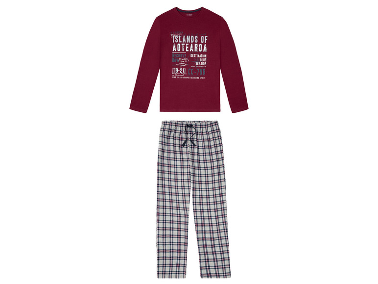 Prejsť na zobrazenie na celú obrazovku: LIVERGY® Pánske pyžamo s flanelovými nohavicami – obrázok 2