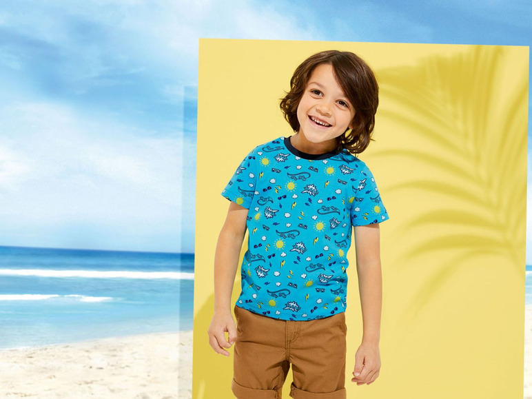 Prejsť na zobrazenie na celú obrazovku: lupilu® Chlapčenské tričká, 3 kusy – obrázok 4