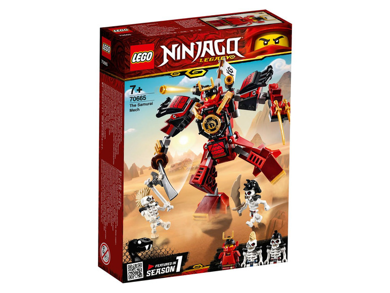 Prejsť na zobrazenie na celú obrazovku: LEGO® NINJAGO Samurajský robot 70665 – obrázok 1