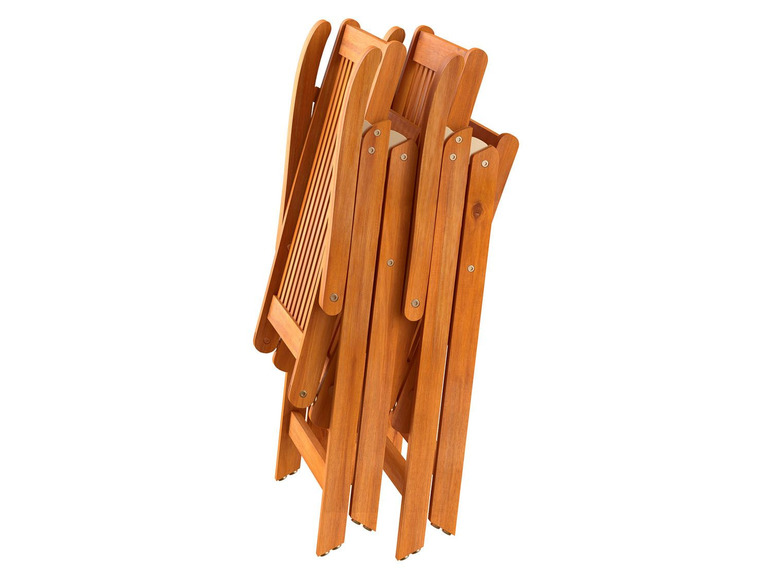 Prejsť na zobrazenie na celú obrazovku: FLORABEST® Polohovacia stolička z akáciového dreva – obrázok 4