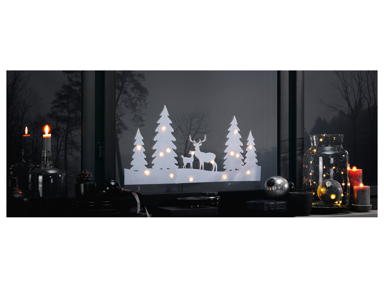 Prejsť na zobrazenie na celú obrazovku: LIVARNO home Plstené vianočné LED dekorácie – obrázok 3